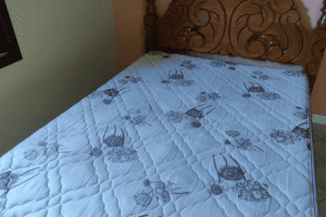 Colchão após a higienização