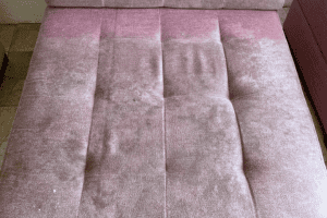 Cadeira antes da limpeza